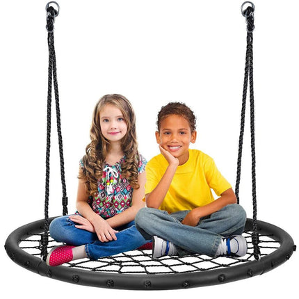 Utendørs Gondol Rund Myk Huske for Barn, 100 cm i diameter - IGM Shop Norway