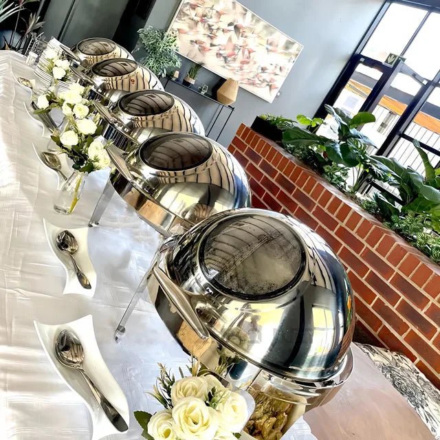6L Rund chafing dish - IGM Shop Norway