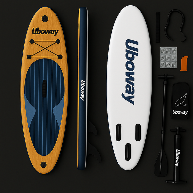 SUP Padlebrett Oppblåsbar Surfebrett 305*80*15cm Sett