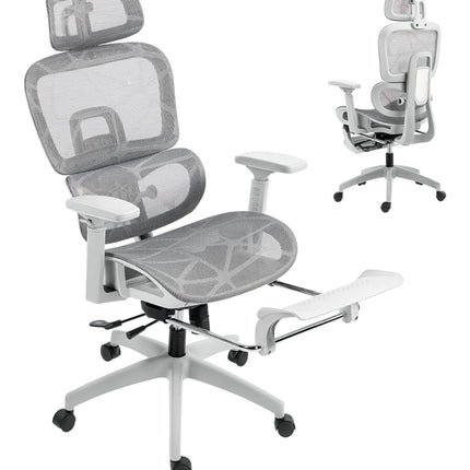 Ergonomisk kontorstol med 3 - soners korsryggstøtte - IGM Shop Norway