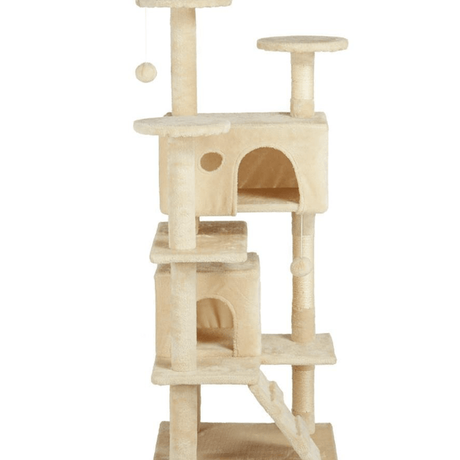 Kattetre med Skrapestativ – 130 cm - IGM Shop Norway