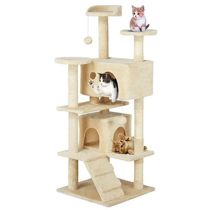 Kattetre med Skrapestativ – 130 cm - IGM Shop Norway