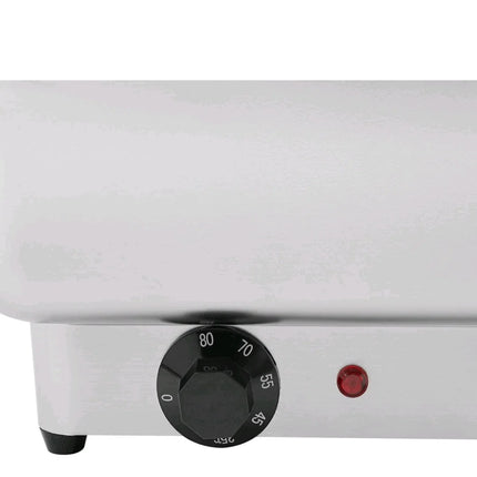 Elektrisk varmefat 13,5 L – Dobbel eller trippel modell med separate lokk