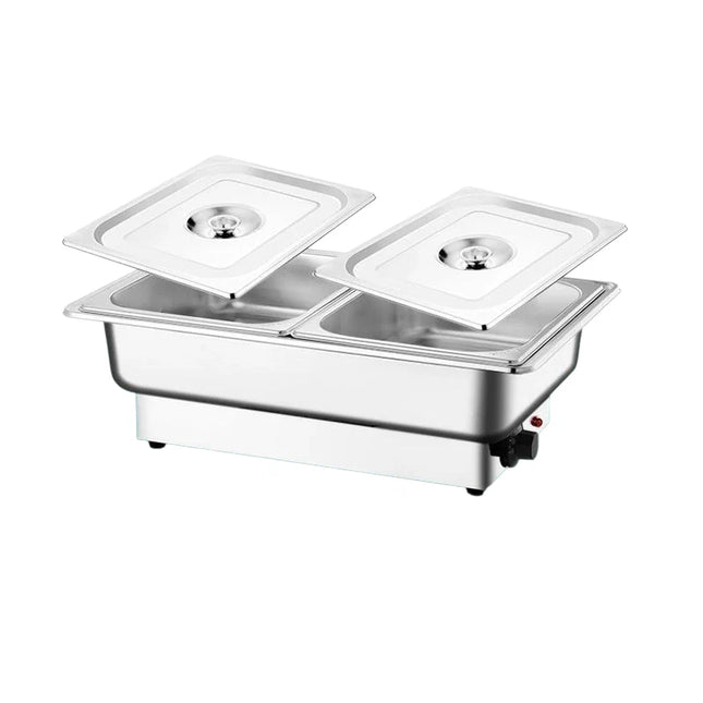 Elektrisk varmefat 13,5 L – Dobbel eller trippel modell med separate lokk