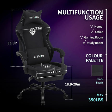 Sitmod Ergonomisk Gamingstol (Forhåndsbestilling) - IGM Shop Norway